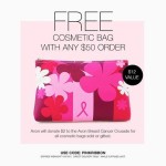 Free Cosmetic Bag!