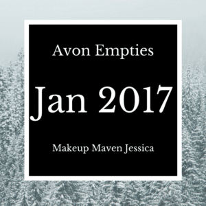 Avon Empties Jan 2017