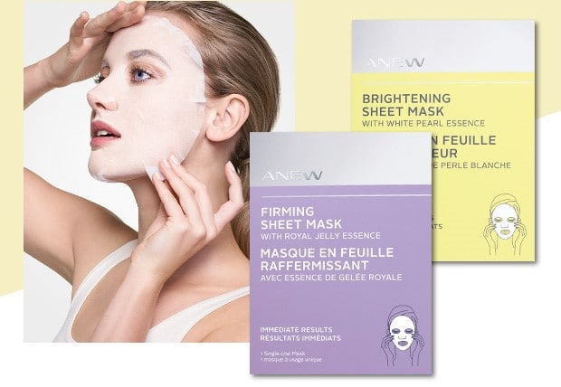 Anew Sheet Mask Collection - Firming or Brightening