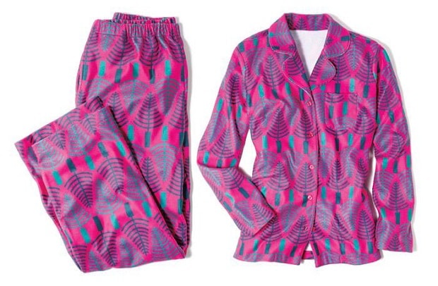 What's Hot? Avon Campaign 24 - Joyful Beautiful Tree Print Pajama Set