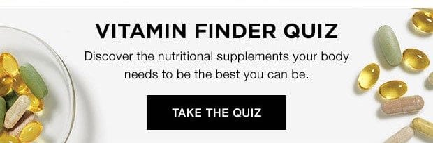 Health and Wellness - Vitamin Finder Quiz