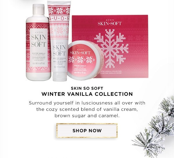 Skin So Soft 3-Piece Gift Sets - Skin So Soft Winter Vanilla Collection