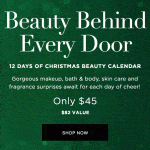 12 Days of Christmas Beauty Calendar – The Perfect Gift