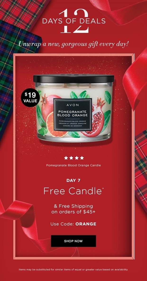 Day 7 - 12 Days Of Deals - Free Candle - Coupon Code